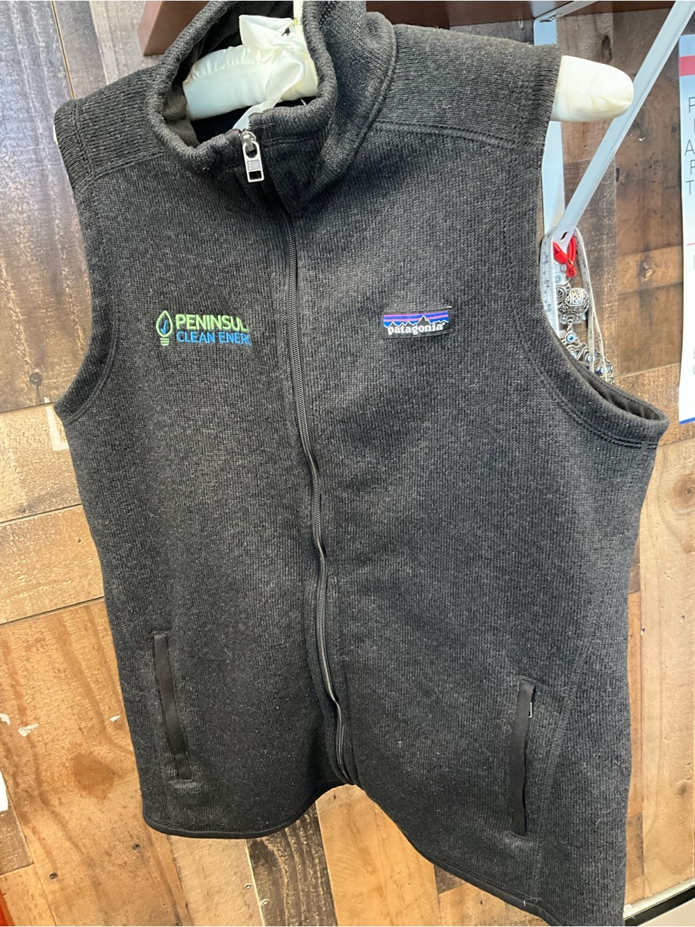 Patagonia Dark Gray Fleece Skincare Wrap